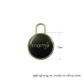 Fashion Logo Customized Polishing Zinc Alloy Hang Tag